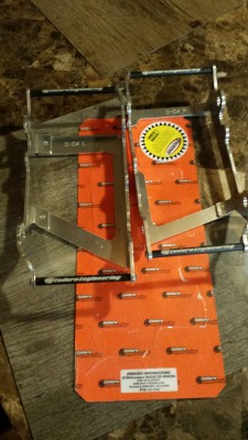 Brand new , Enduro Engineering radiator braces KTM, Husaberg 2008-2015 all models part : PT#11-114<br />$100