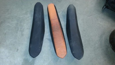 OEM SEAT $80, WITH PLEATED COVER $100